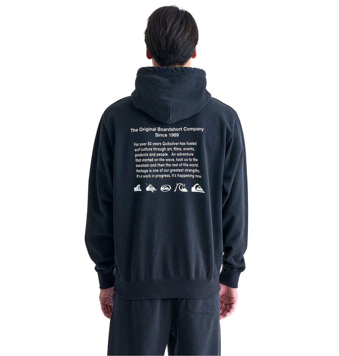 Quiksilver クイックシルバー QS HISTORY HOODIE SW フード パーカー スウェット プルオーバー