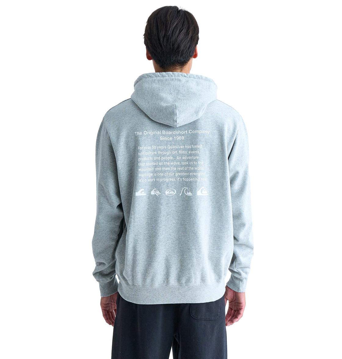 Quiksilver クイックシルバー QS HISTORY HOODIE SW フード パーカー スウェット プルオーバー