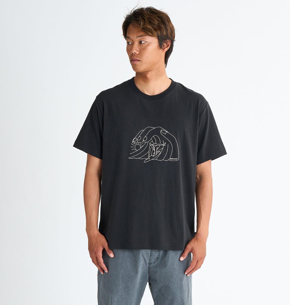 売れ筋商品|||クイックシルバー Tシャツ レディース トップス HYPNOTIC WAVE UNISEX - Print T-shirt - black クイックシルバー Tシャツ レディース トップス HYPNOTIC WAVE