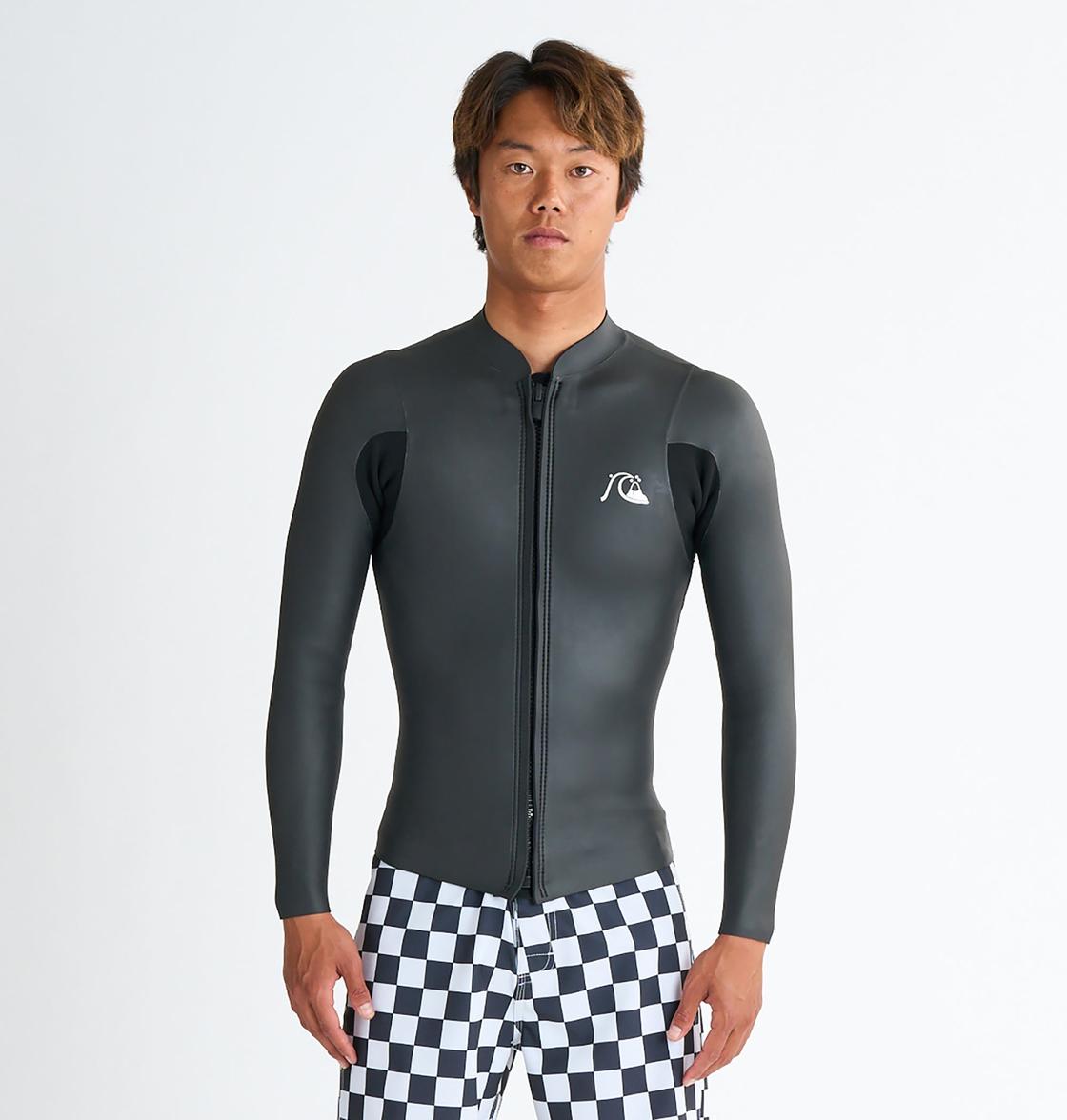 【美品】クイックシルバー　タッパー　半袖　M Quiksilver 25 QUIKSILVER クイックシルバー 長袖タッパー