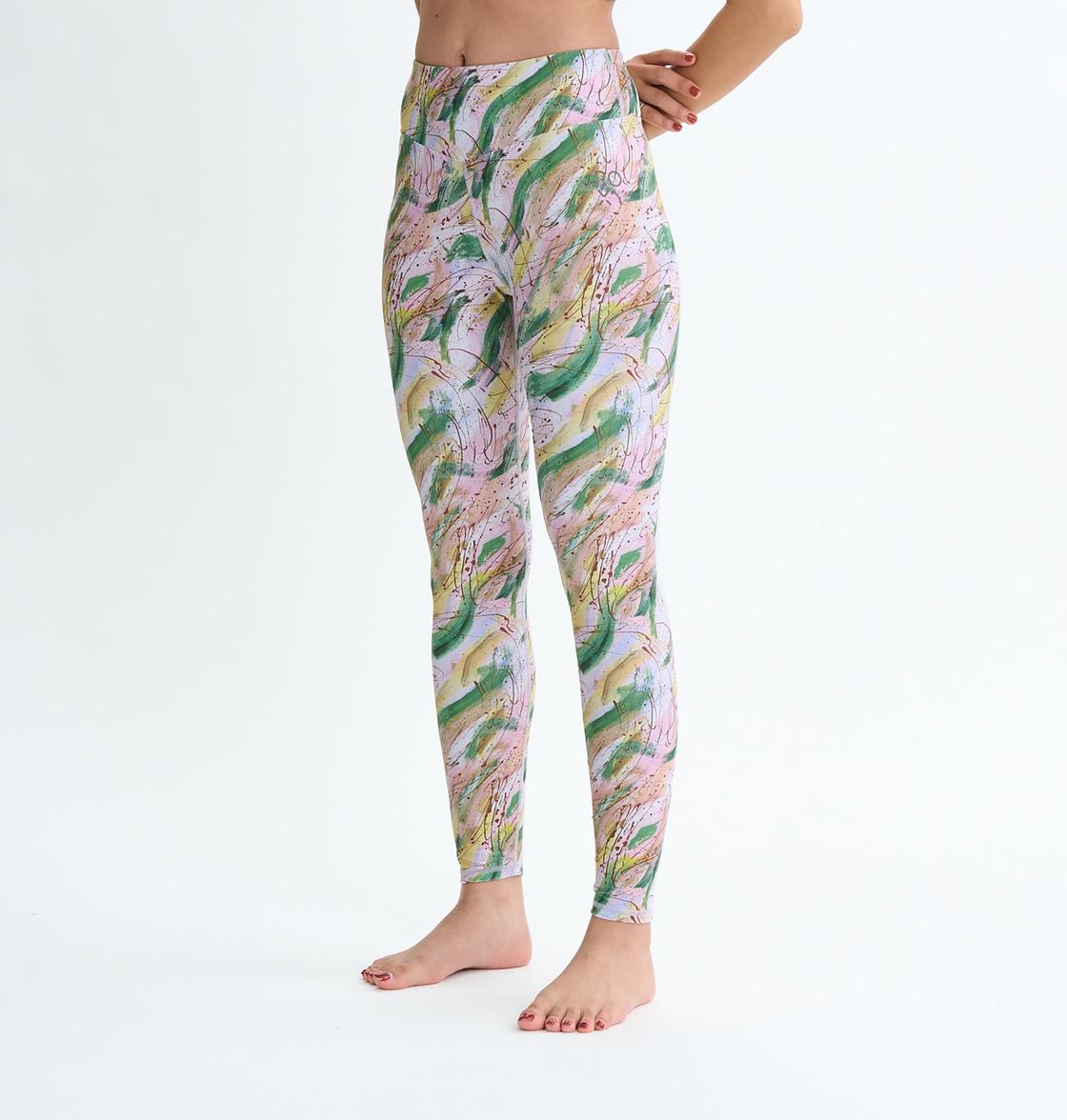 （21日-2日はボーナスストア+5%）OUTLET  ROXY ロキシー フィットネス HAVE A GREAT DAY LEGGINGS ロングパンツ 長ズボン ボトムスの画像