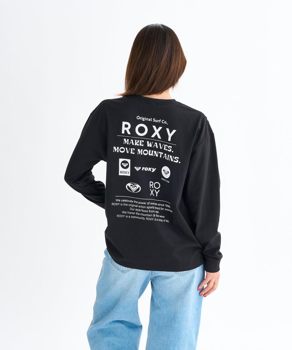 （18日-19日はボーナスストア+10％）SALE ROXY ロキシー HISTORICAL LOGO　L/S TEE Tシャツ ティーシャツ 長袖 ロンT ロングスリーブ | ROXY | 02