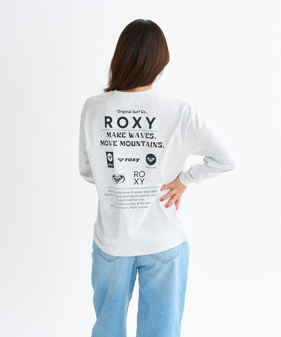 （18日-19日はボーナスストア+10％）SALE ROXY ロキシー HISTORICAL LOGO　L/S TEE Tシャツ ティーシャツ 長袖 ロンT ロングスリーブ | ROXY | 04