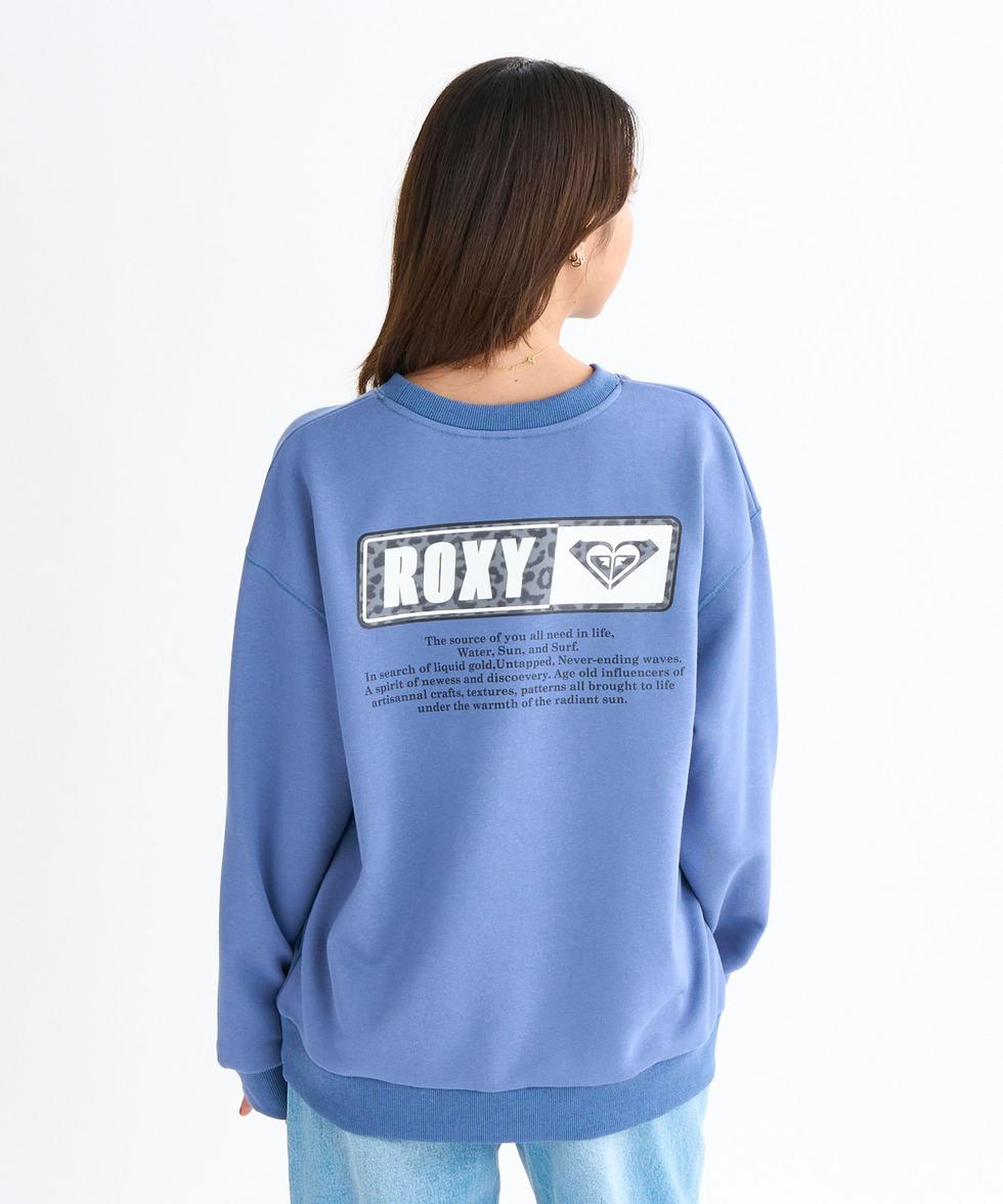 （25日-1日はボーナスストア+10％）SALE ROXY ロキシー SQUARE LOGO PULL OVER クルー プルオーバー スウェット | ROXY | 04