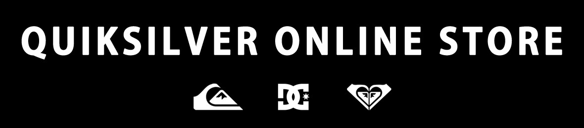 QUIKSILVER ONLINE STORE ヘッダー画像