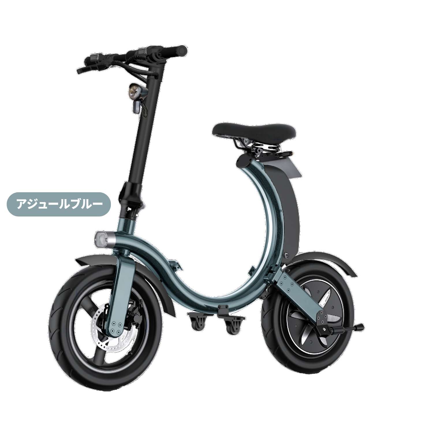 電動バイク 特定小型原動機付 自転車 SWIFT HORSE K2 折りたたみ 公道 歩道 走行可能 持ち運び 便利 おしゃれ 通勤 通学 サイクリング 旅行 | ブランド登録なし | 02