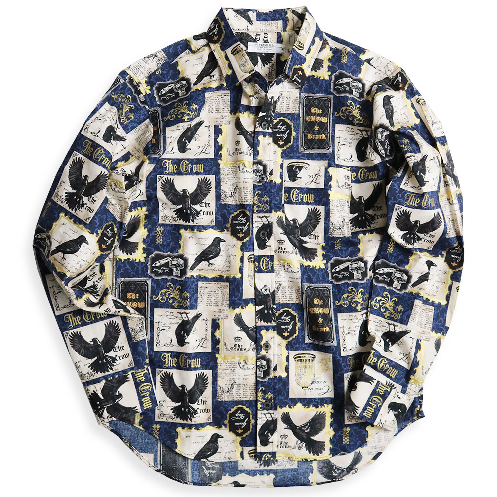&ellecy カラスシャツ vintage el（ヴィンテージイーエル） 【期間限定40%OFFセール