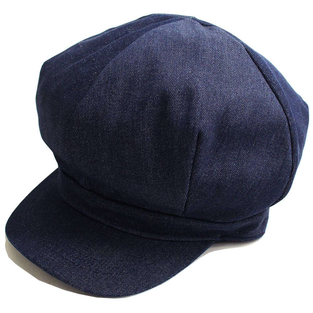Ruben DENIM デニム ビッグ キャスケット キャップ メンズ 帽子 ベレー