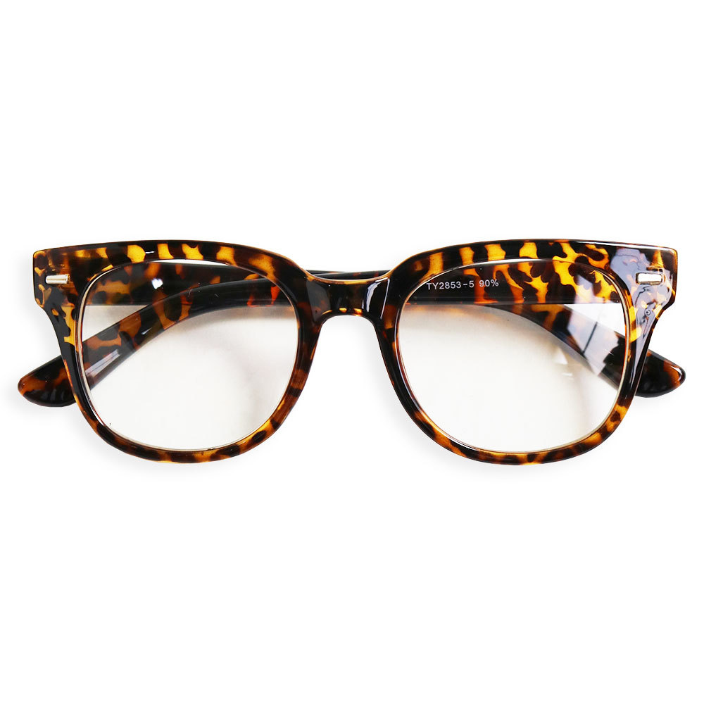 ウェリントン サングラス メンズ レディース 大きいフレーム クリア