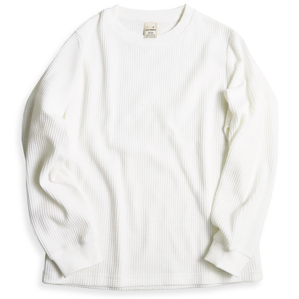 CIAO（チャオ） サーマル メンズ 長袖 Tシャツ カットソー ワッフル