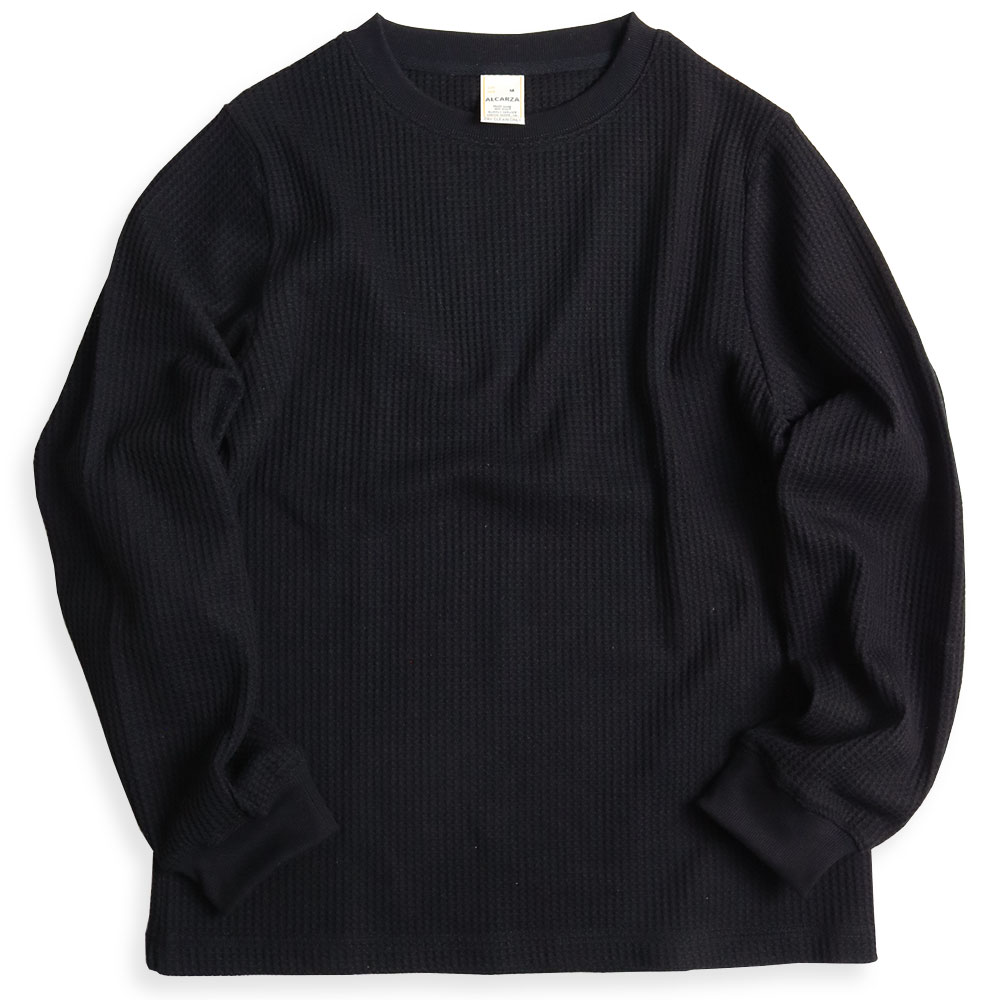 CIAO（チャオ） サーマル メンズ 長袖 Tシャツ カットソー ワッフル