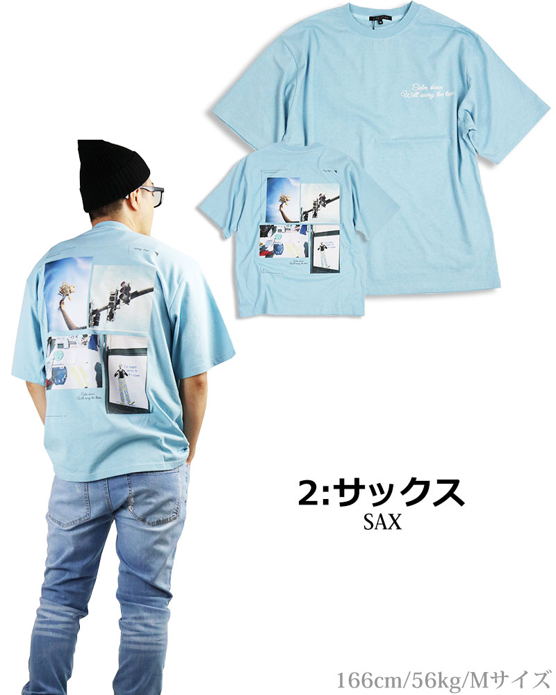 BIKE STAR バックプリント フォト サーフィン 転写プリント T