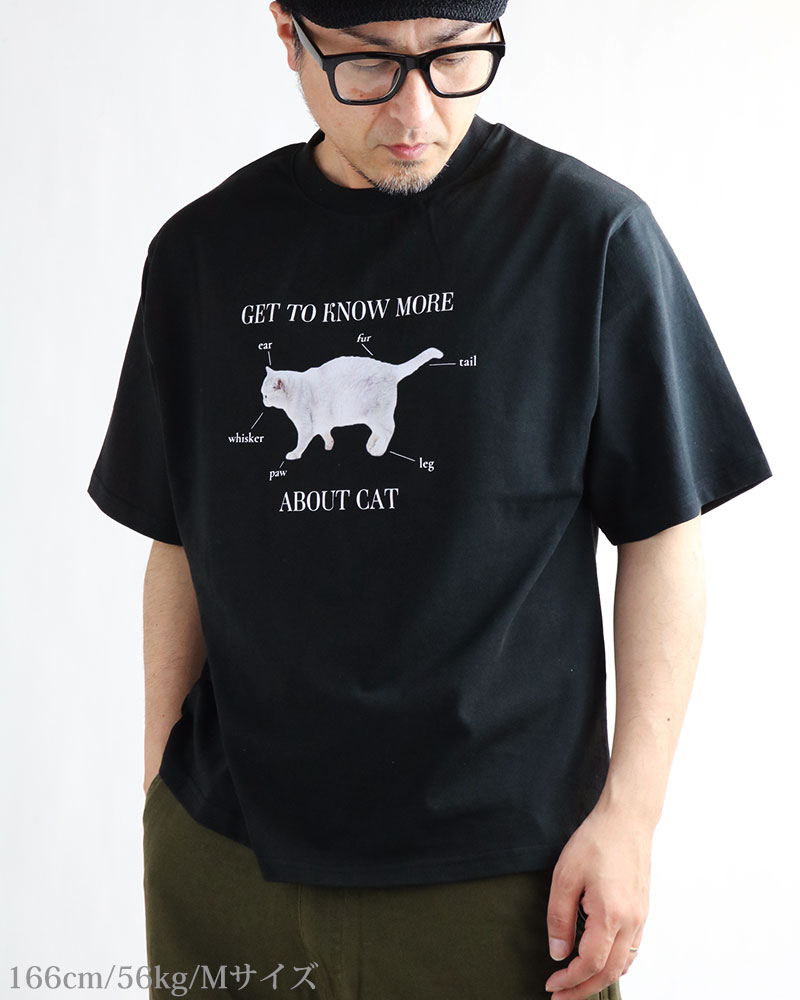 Jungle Storm（ジャングルストーム） キャットプリント 猫 Tシャツ