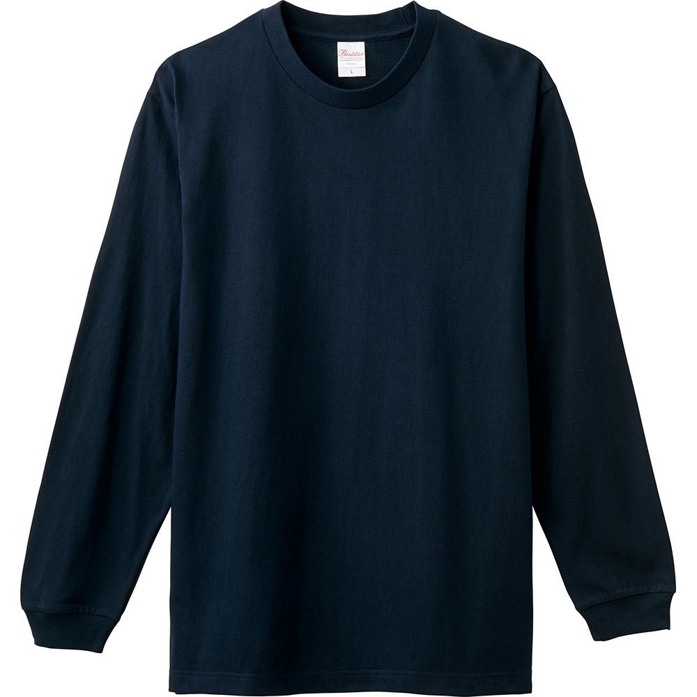 Printstar 5.6oz スタンダード無地 長袖Tシャツ メンズ