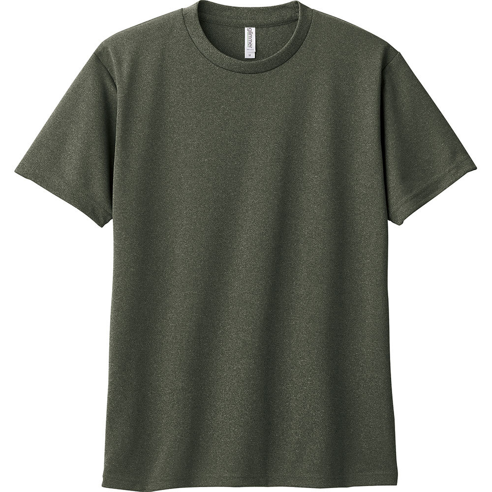 glimmer 4.4oz 速乾 リンガー ドライTシャツ スポーツTシャツ