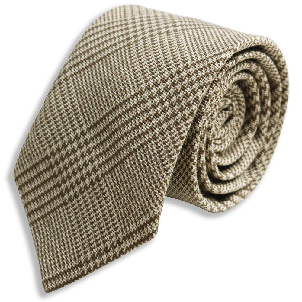 3622✨極美品✨ラルフローレン ネクタイ ナロータイ グレンチェック グレンチェック ネクタイ 日本製 6cm幅 細め ナロータイ 紳士 メンズ