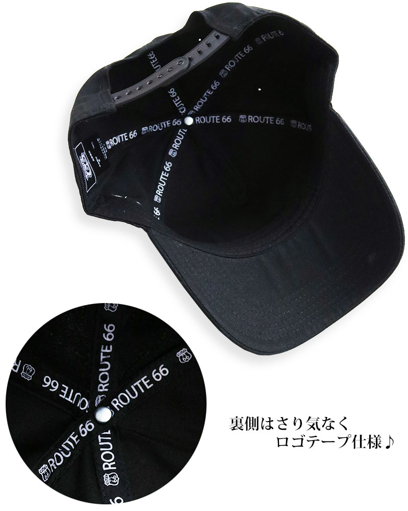 ROUTE66 アメリカン スナップバックキャップ メンズ レディース