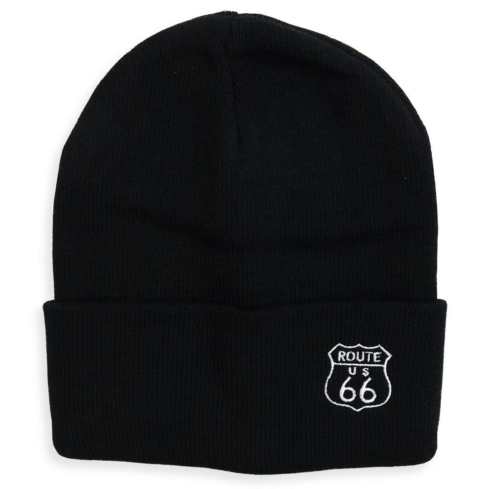 ROUTE66 アメリカン ニットキャップ ニット帽 メンズ レディース