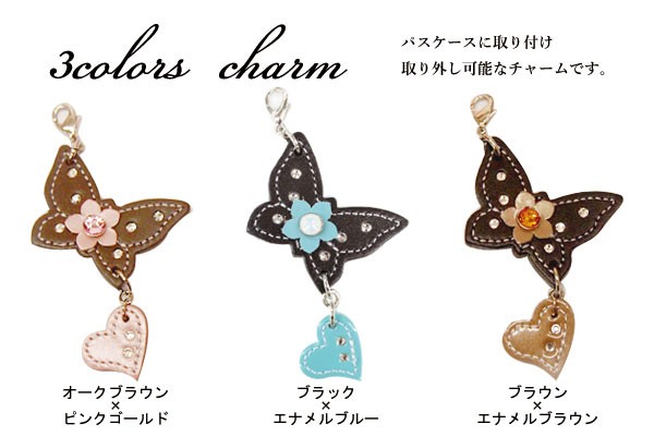 新品★大きいだるまチャーム★本革カードケース★ 他チャーム Flowering giftシリーズ】 ダイカット レザー風刺繍チャーム