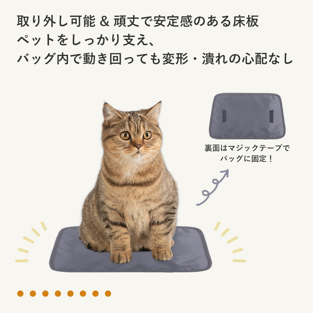 ペットリュック ペットキャリー 犬 猫 小動物 自転車に取り付けできる Qunature_9