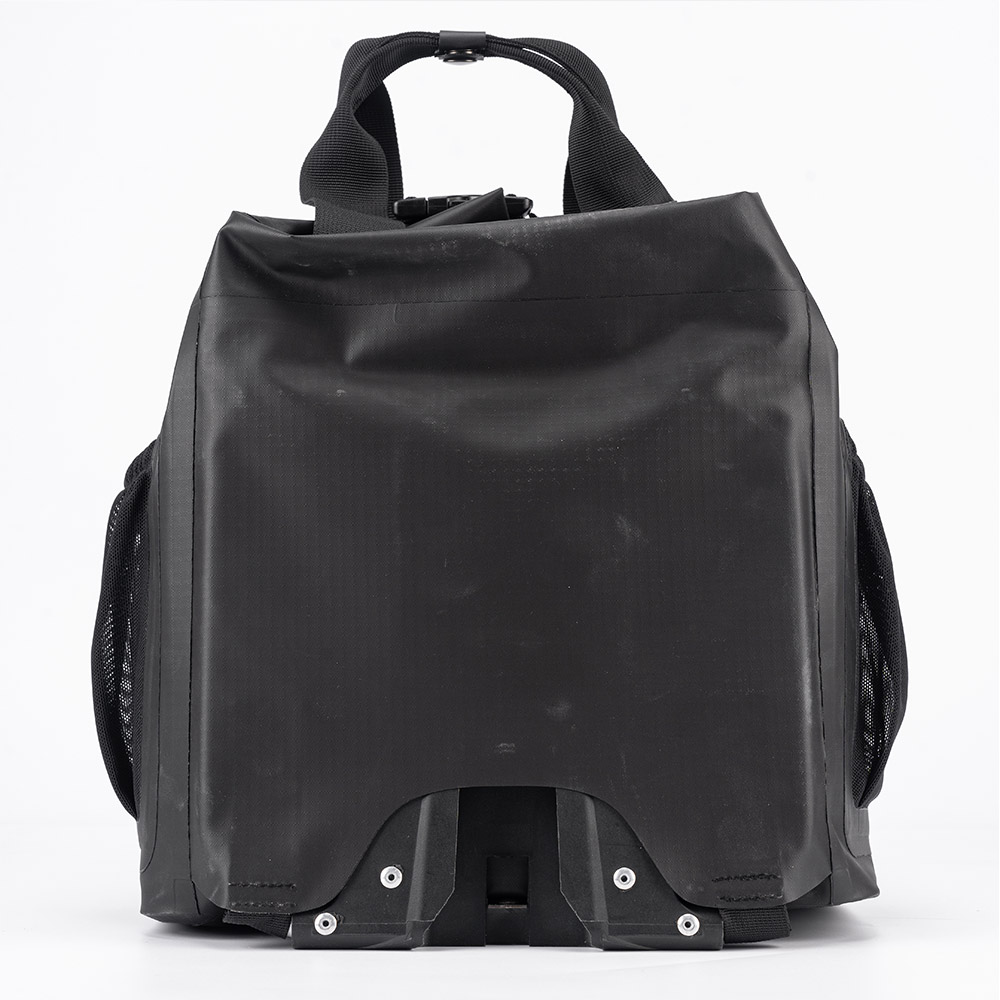 Qunature フロントバッグ 折りたたみ自転車 ショルダーバッグ ブラック
