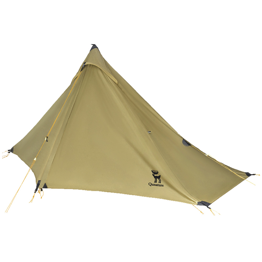 Qunature テント ワンポールテント 1人用 ポールレス 防水 ソロ
