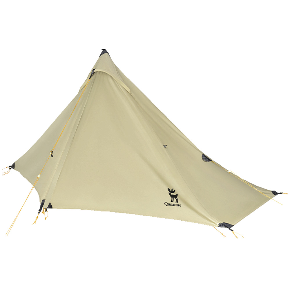 Qunature テント ワンポールテント 1人用 ポールレス 防水 ソロ