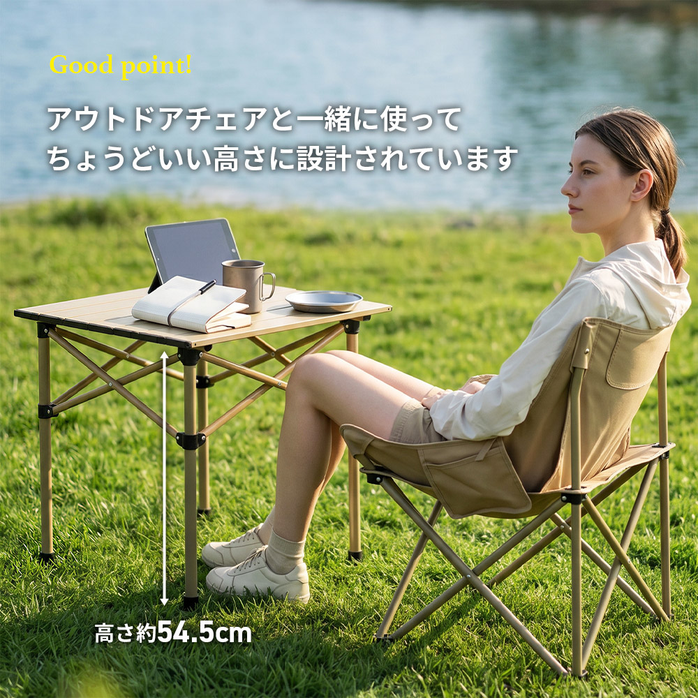 アウトドアテーブル 折りたたみ 軽量 キャンプ...の詳細画像5