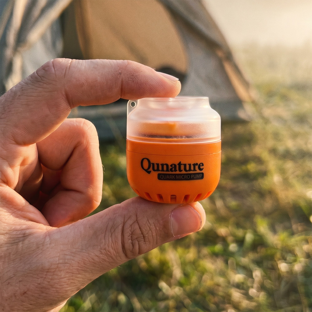 Qunature エアーポンプ エアポンプ 充電式 電動空気入れ 小型 軽量