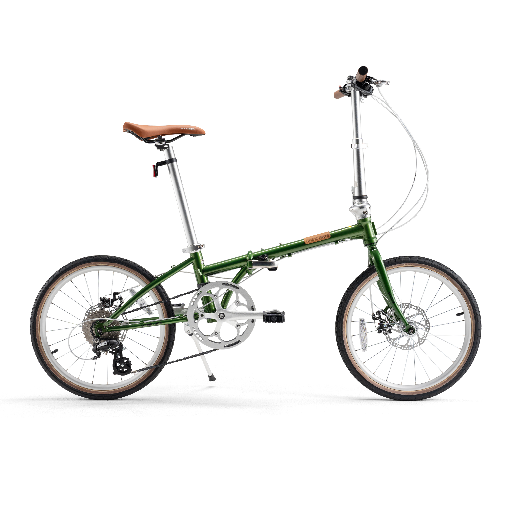 折りたたみ自転車 20インチ 8speed クロモリ VDS-20M 12kg ディスク 