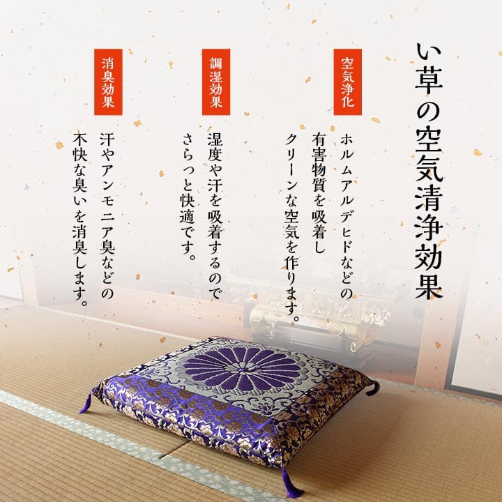 座布団 い草 日本製 法事 お坊さん 坊さん 法事用 法要 事務 住職 仏壇