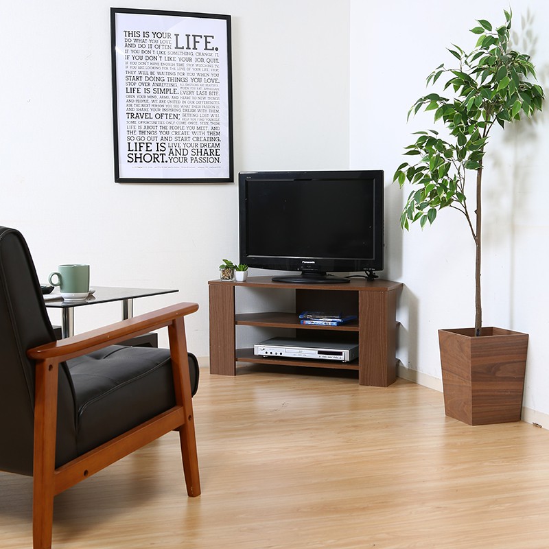 テレビ台 ローボード コーナー 収納 24インチ 80cm 幅 テレビボード TV