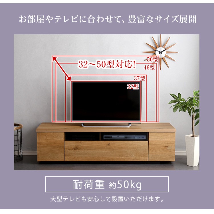 テレビ台 ローボード おしゃれ 木製 140 収納 白 TV台 TVボード北欧
