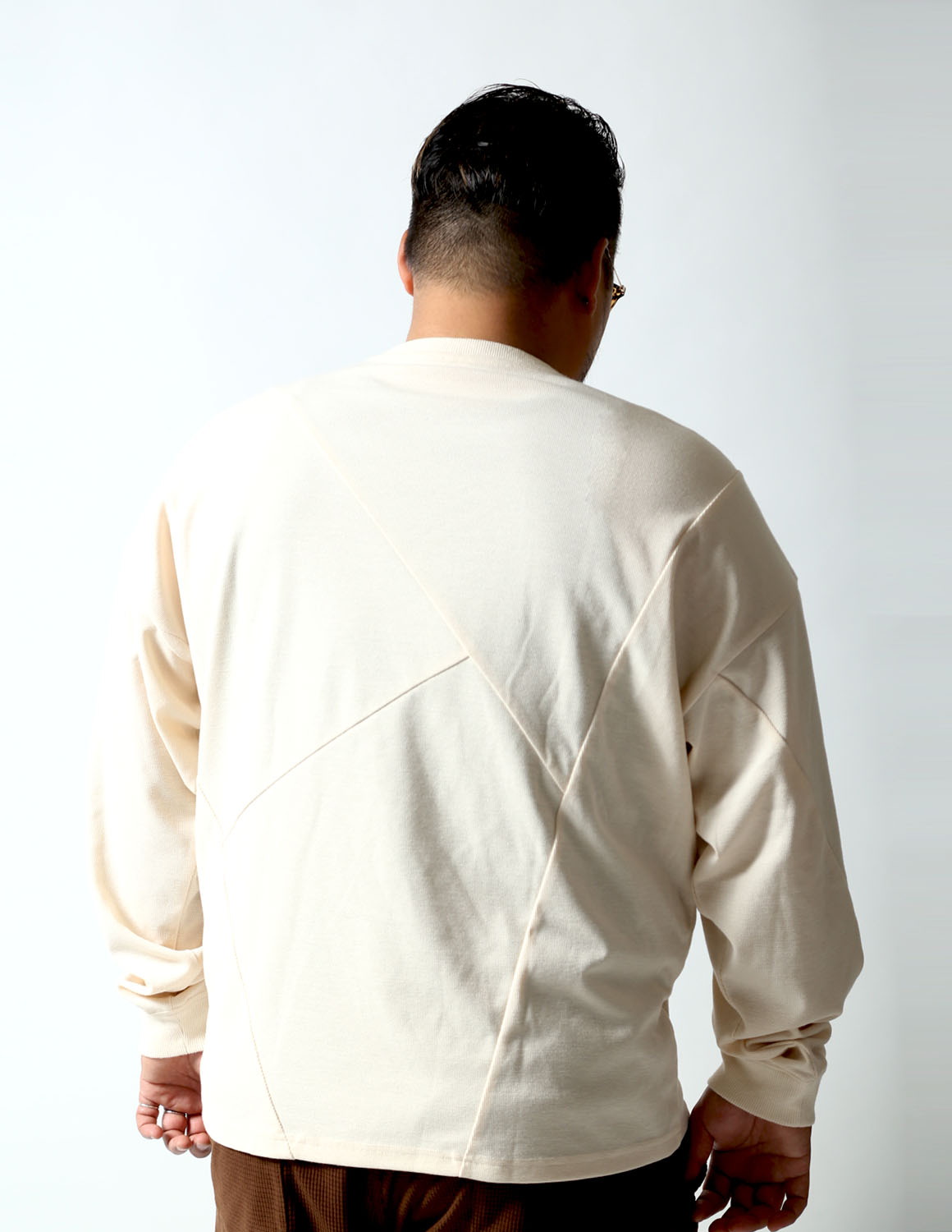 Beluca クレイジーナッツ 切替 スウェット 大きいサイズ メンズ 長袖 tシャツ ロンt ビッグサイズ シンプル 無地 カジュアル ゆったり おしゃれ ヘビーウェイト |  | 15