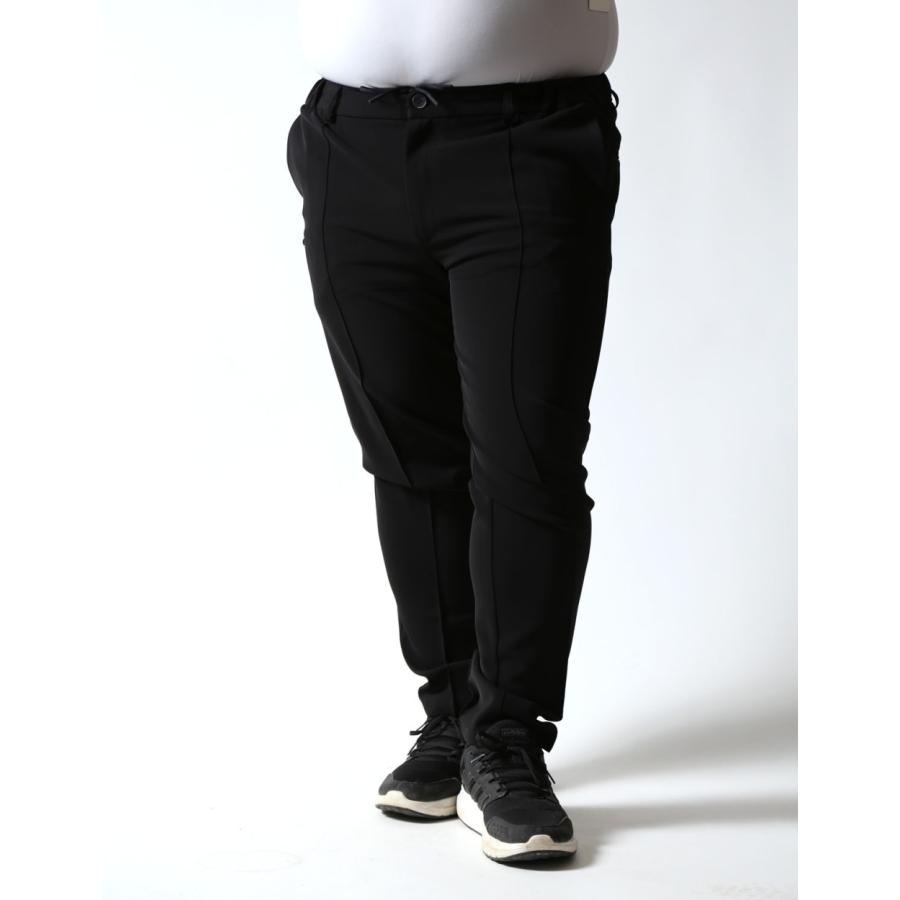 メンズ パンツ (3L) ブラック 黒 カジュアルパンツ 大きいサイズ