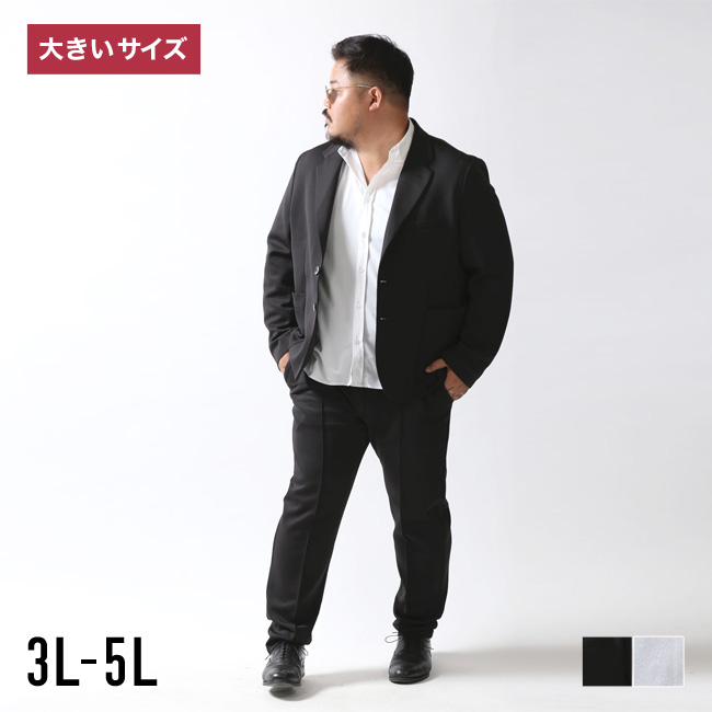 大きいサイズ カジュアルスーツ メンズ  ARMYRICH(アーミーリッチ) 快適ストレッチメッシュ素材 Feel Loose 2Bテーラードスーツ セットアップ フォーマル | 