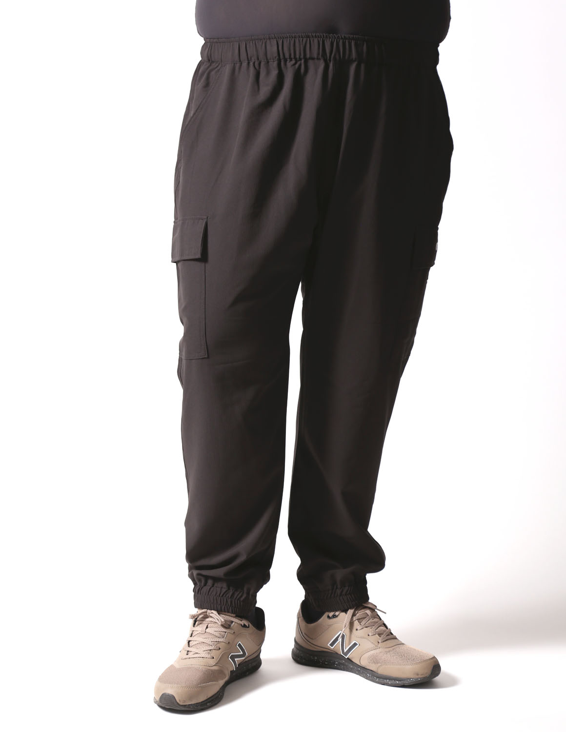 大きいサイズ メンズ カーゴパンツ ジョガー アウトドア プロダクツ 2ウェイストレッチ ドライ 紫外線カット ポリリップ 2L 3L 4L カジュアル 緑 黒 春 夏 秋 冬 | OUTDOOR PRODUCTS | 03