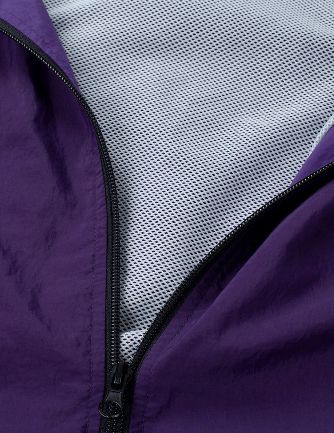 大きいサイズ メンズ ブルゾン  THRASHER ナイロン 裏メッシュ バックプリント スタンドカラー 刺繍 再帰反射テープ 3L 4L 5L 6L カジュアル 緑 紫 黒 春 秋 冬 | THRASHER | 04