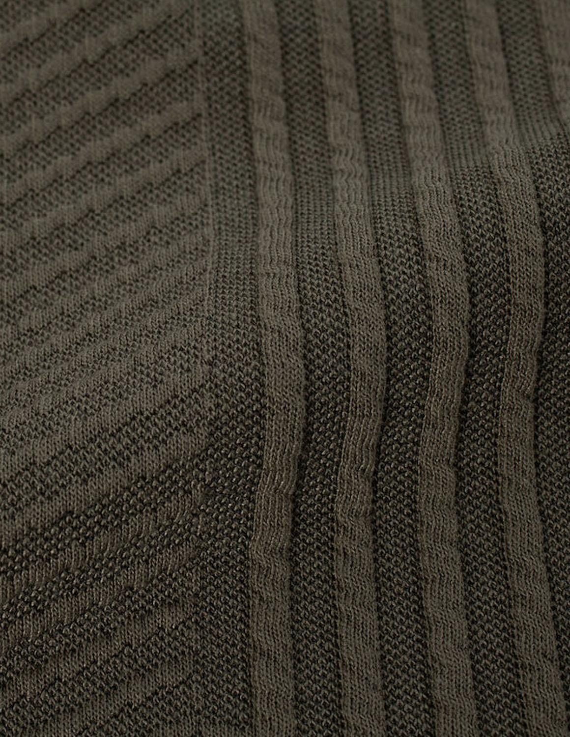 大きいサイズ Tシャツ カットソー メンズ 長袖  TETE HOMME バイアスパネル柄 ボリュームネック ストレッチ 3L 4L 5L 6L カジュアル 白 灰色 黒 春 秋 冬 |  | 07