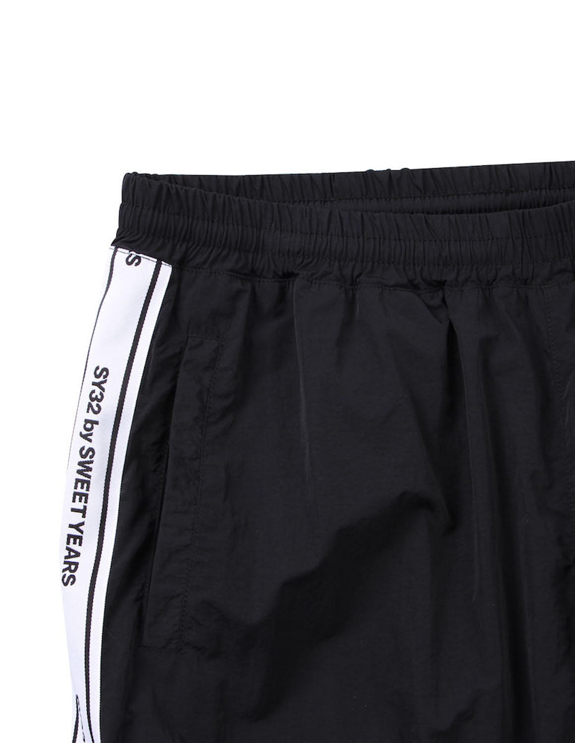 大きいサイズ パンツ メンズ  SY32 by SWEET YEARS テープデザイン ナイロン 3L 4L 5L 6L カジュアル 青 赤 黒 春 秋 冬 | SY32 by SWEET YEARS | 05