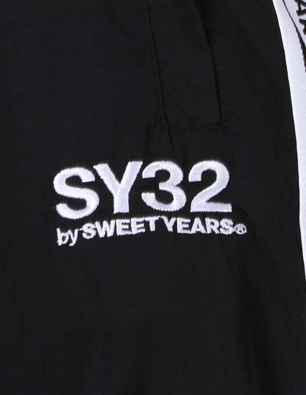 大きいサイズ パンツ メンズ  SY32 by SWEET YEARS テープデザイン ナイロン 3L 4L 5L 6L カジュアル 青 赤 黒 春 秋 冬 | SY32 by SWEET YEARS | 06