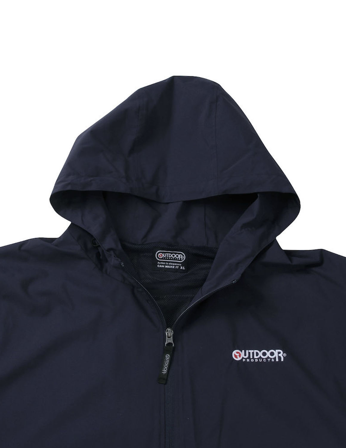 大きいサイズ マウンテンパーカー メンズ OUTDOOR PRODUCTS アウトドア プロダクツ 撥水加工 フルジップ メッシュ 3L 4L 5L 6L 7L 8L カジュアル 黒 春 夏 秋 | OUTDOOR PRODUCTS | 05