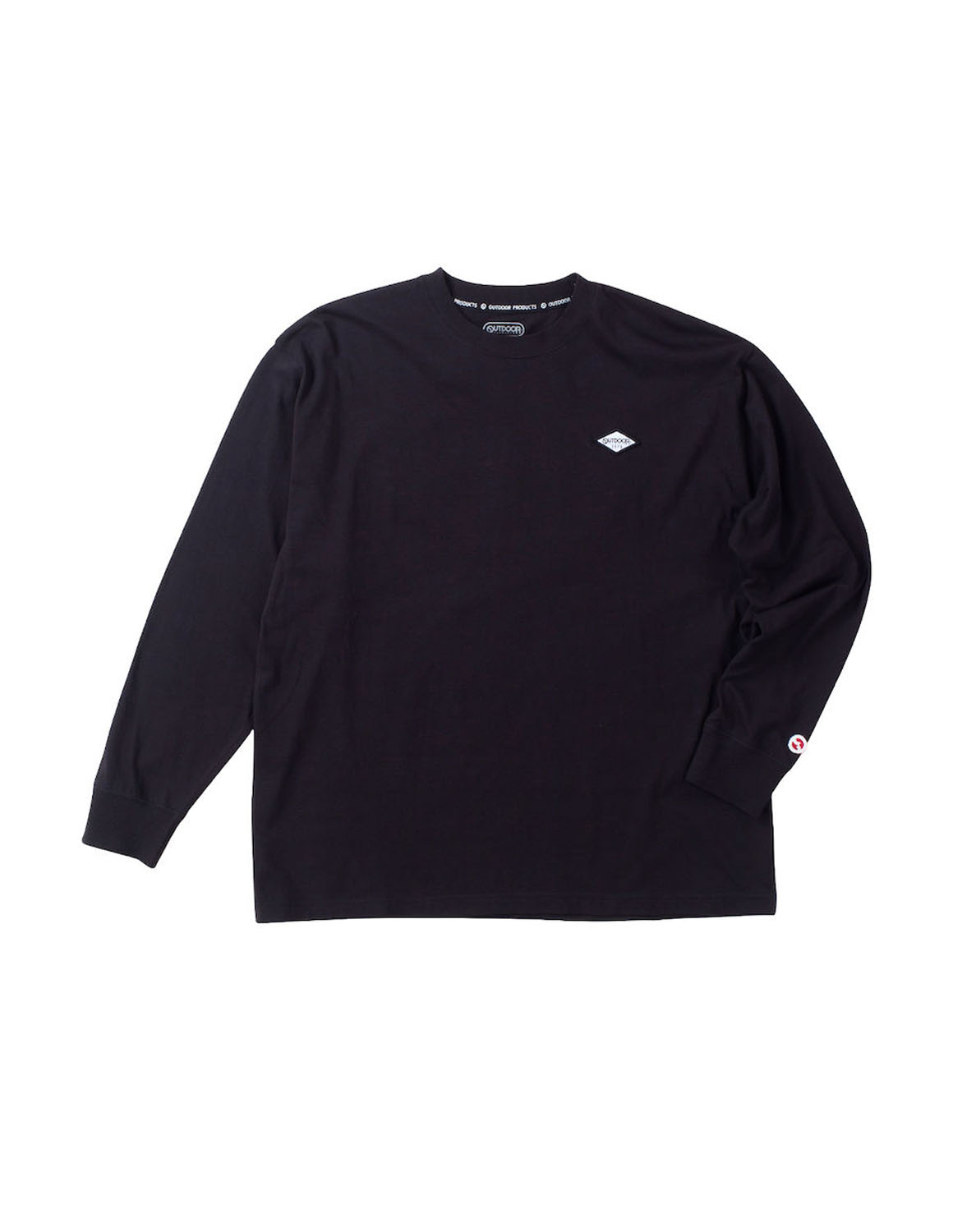 大きいサイズ 長袖Tシャツ カットソー メンズ OUTDOOR PRODUCTS アウトドア エンボス加工 3L 4L 5L 6L 7L 8L | OUTDOOR PRODUCTS | 04