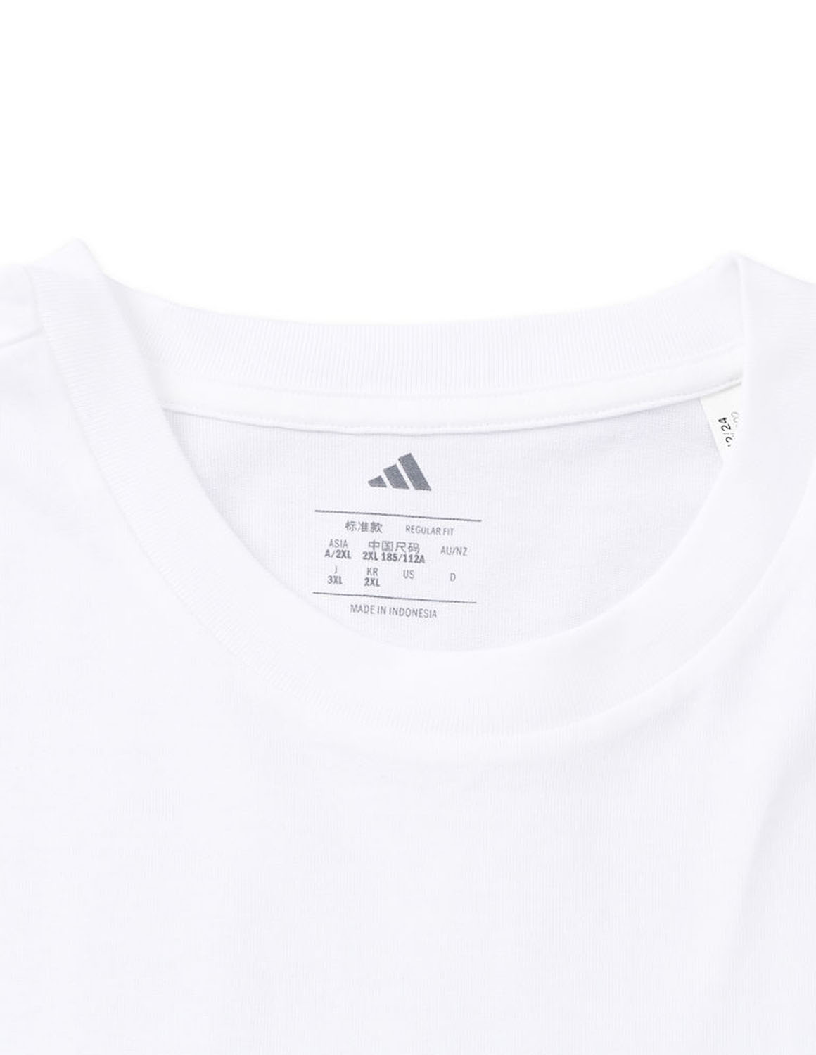 大きいサイズ 半袖Tシャツ カットソー メンズ adidas(アディダス) 綿 ワッペン 3XL 4XL 5XL カジュアル 白 黒 春 夏 秋 | adidas | 03