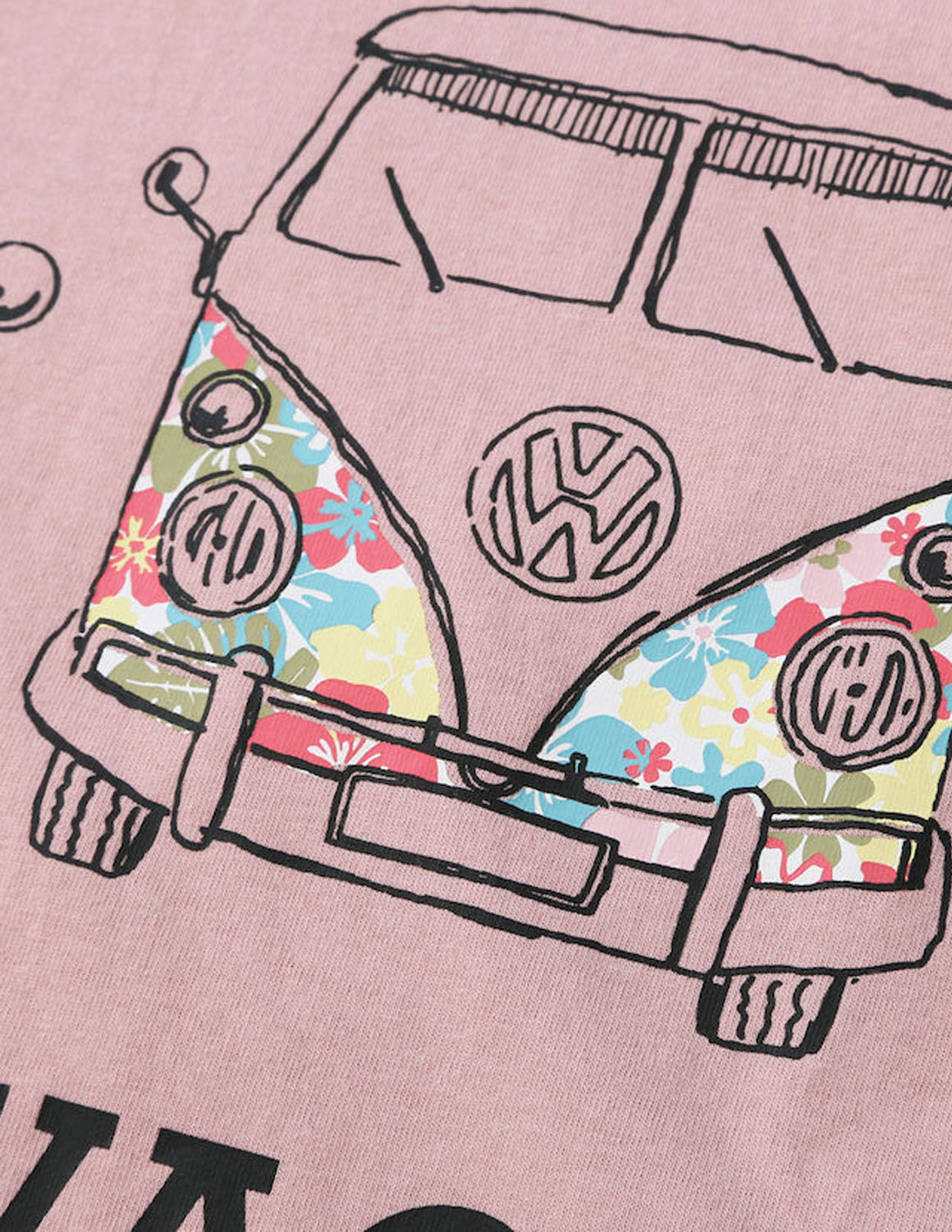 大きいサイズ 半袖Tシャツ カットソー メンズ VOLKSWAGEN(フォルクスワーゲン) プリント 3L 4L 5L 6L 8L 桃 青 春 夏 | フォルクスワーゲン | 04