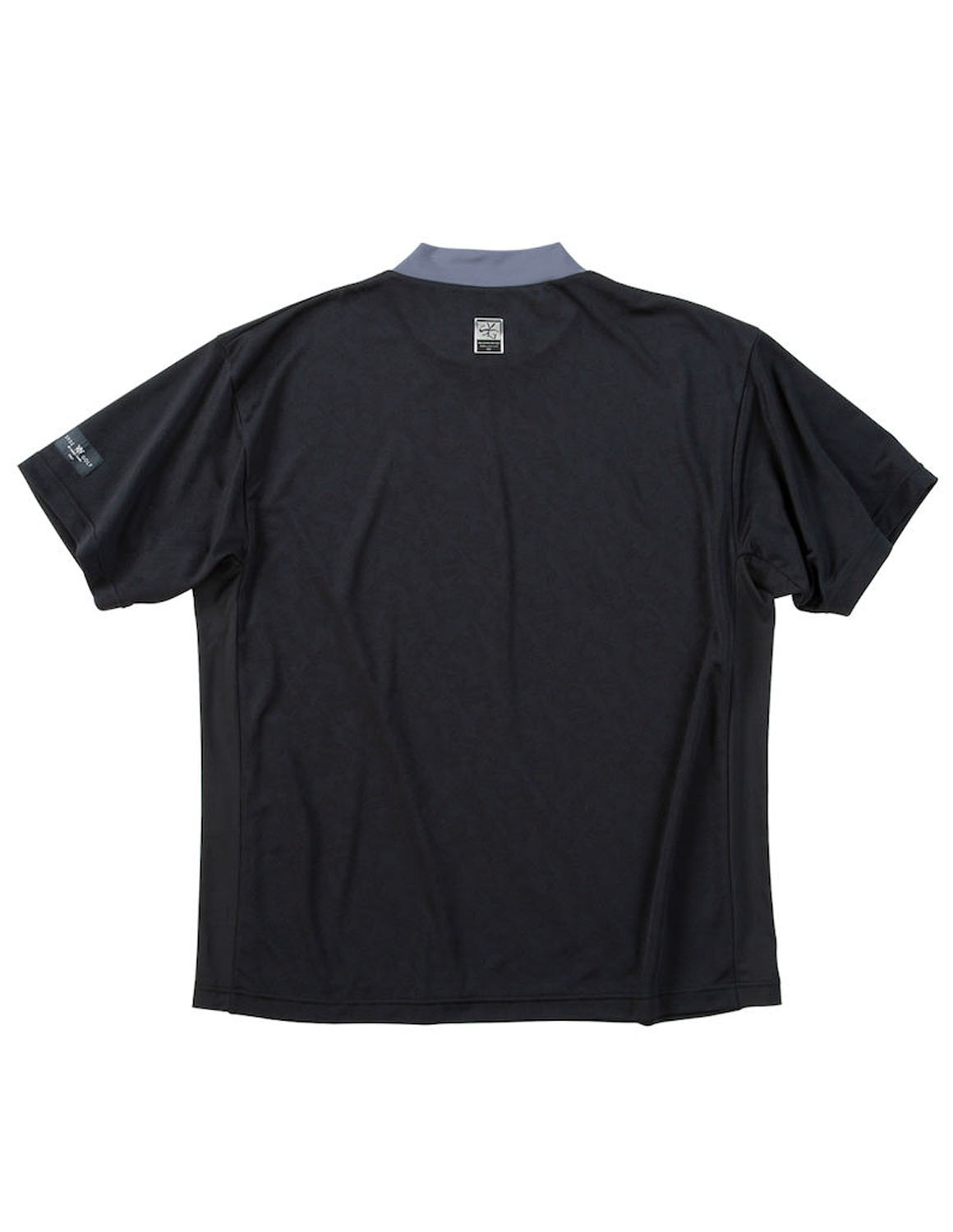 大きいサイズ 半袖Tシャツ カットソー メンズ モックネック  SY32 by SWEET YEARS 吸水速乾 サイドメッシュ ジャガード ワッペン 3L 4L 5L 6L カジュアル ゴルフ | SY32 by SWEET YEARS | 06