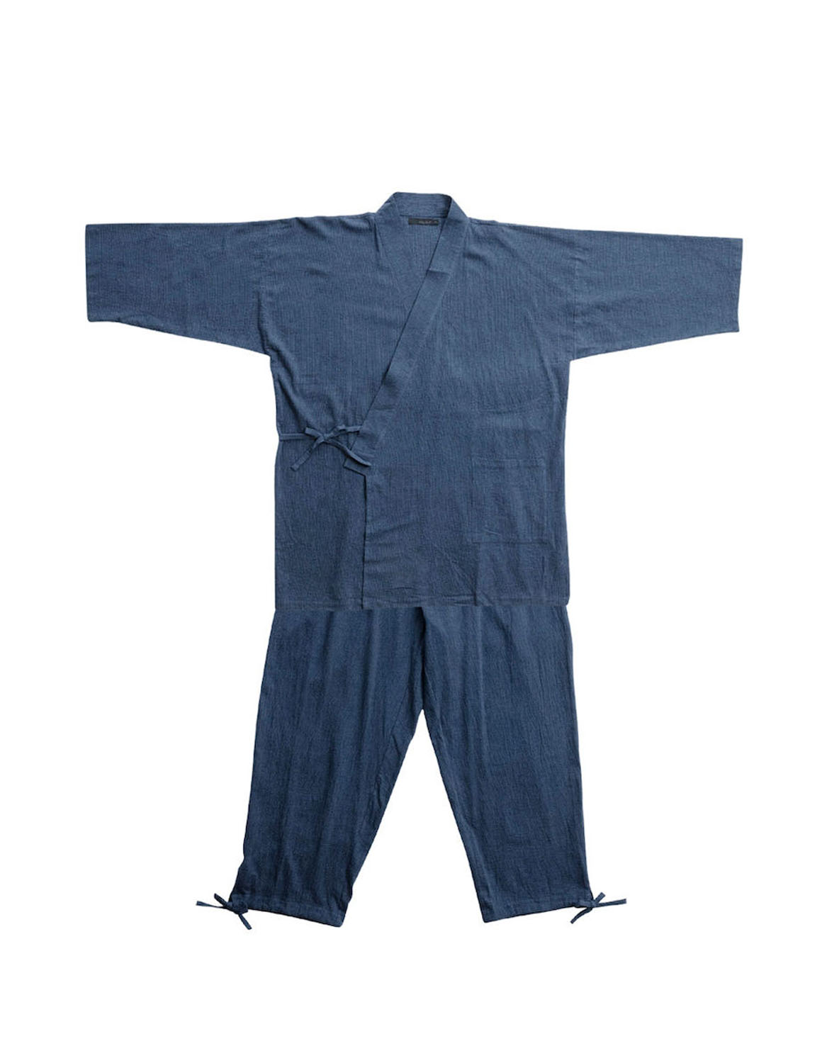 【大きいサイズ メンズ】Mc.S.P 綿麻しじら作務衣 サイドポケット・スリットトップス ウエスト 調節 パンツ 3L/4L/5L/6L/7L |  | 02