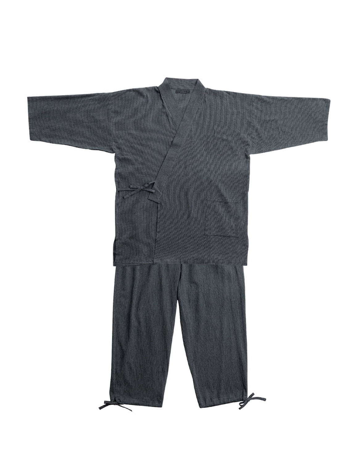 【大きいサイズ メンズ】Mc.S.P 綿麻しじら作務衣 サイドポケット・スリットトップス ウエスト 調節 パンツ 3L/4L/5L/6L/7L |  | 03