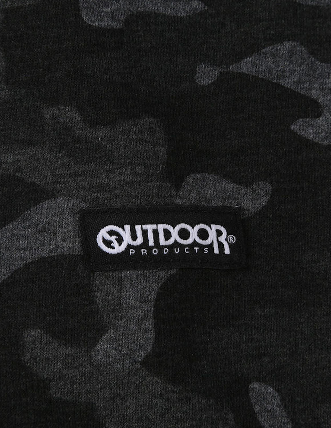 大きいサイズ OUTDOOR PRODUCTS(アウトドア プロダクツ) メンズ 半袖 迷彩 パーカー フルジップ フード リブ ワッペン プリント 裏毛 3L 4L 5L 6L 7L 8L | OUTDOOR PRODUCTS | 07