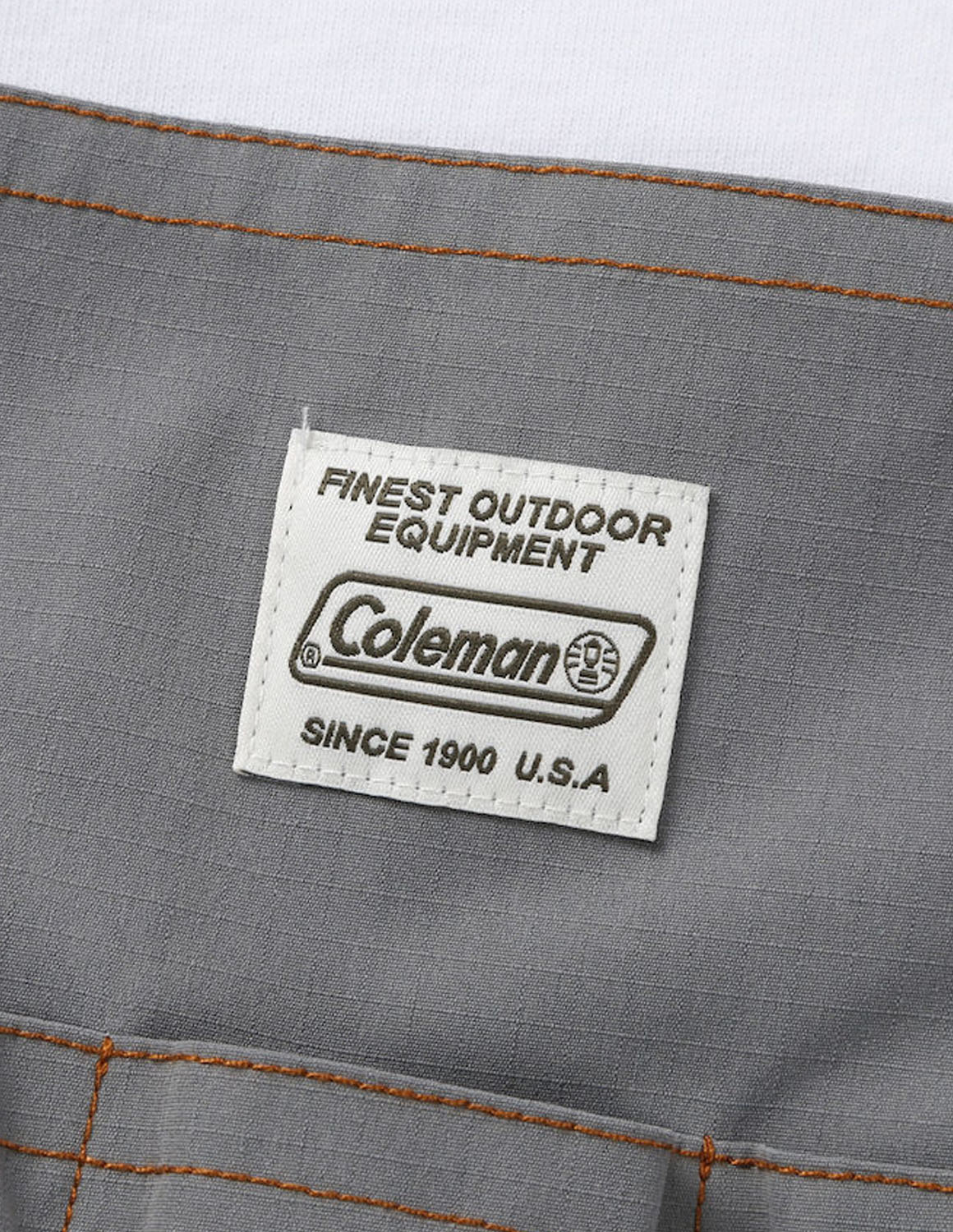 大きいサイズ 半袖Tシャツ カットソー メンズ  Coleman(コールマン) USAコットン 胸ポケット バックポケット 刺繍 3L 4L 5L 6L 8L カジュアル 白 灰色 春 夏 秋 | Coleman | 09